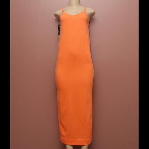 Nike loose fit orange maxi dress - Picture 2 of 6